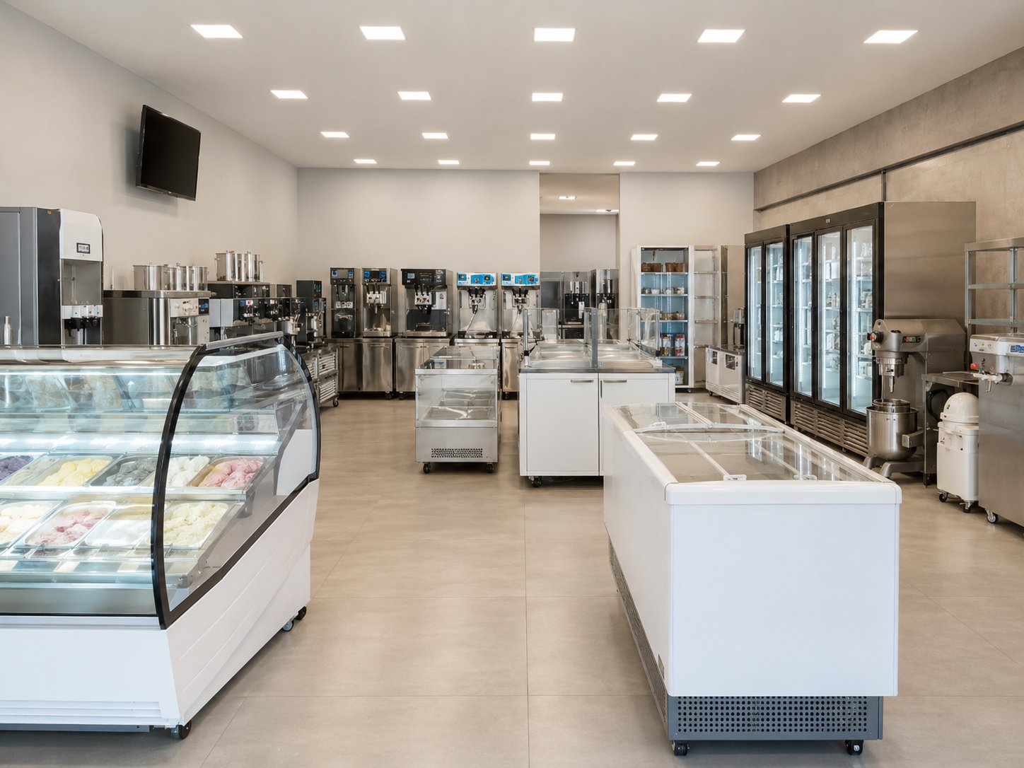 Negócio Consolidado: Equipamentos de Sorveteria